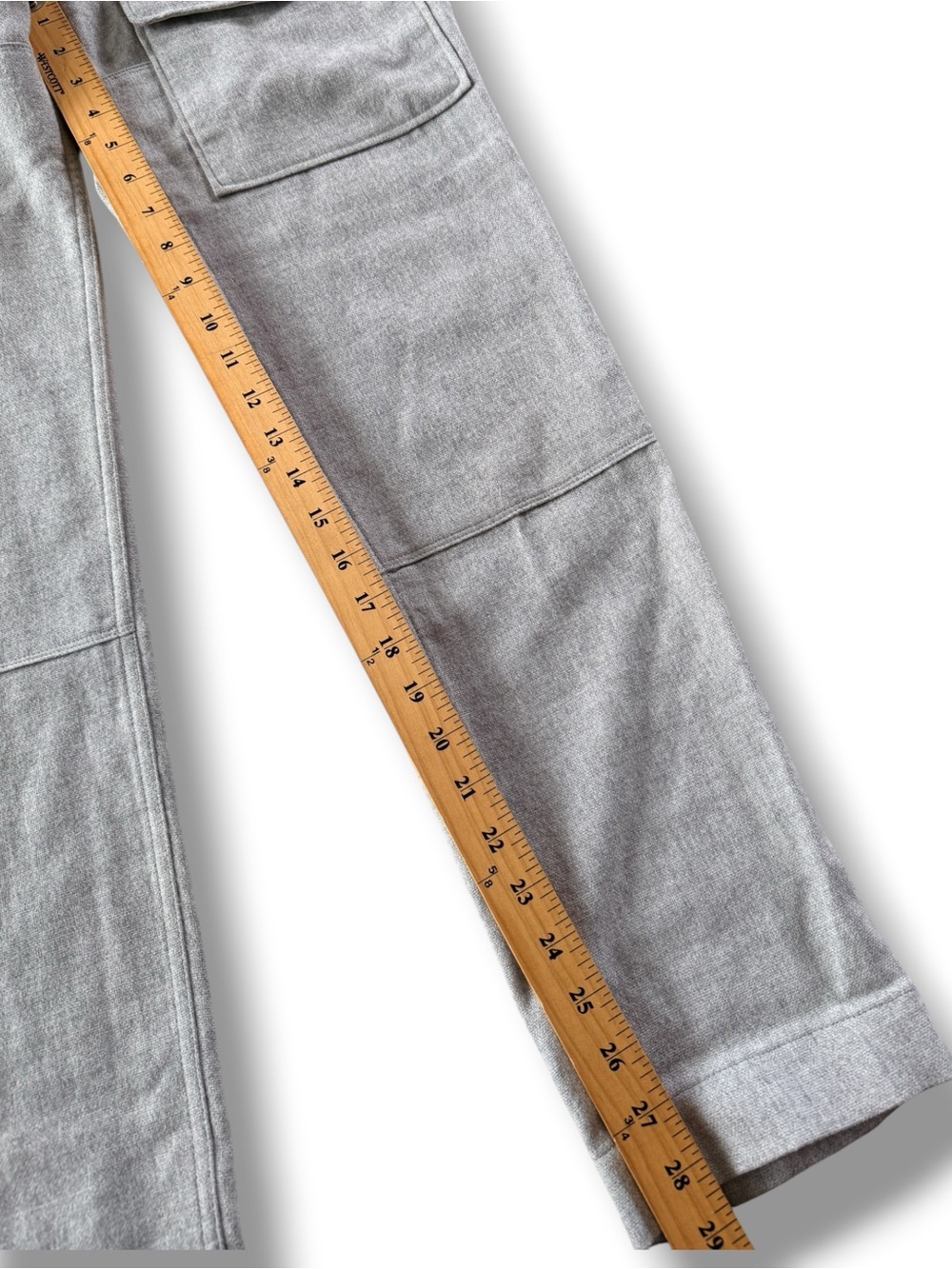 Billy Reid Wool Cargo Trouser Pants Gray Size XS - Picture 6 of 8